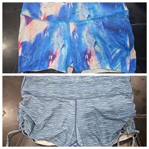 Cozy Orange Athletic Shorts Set